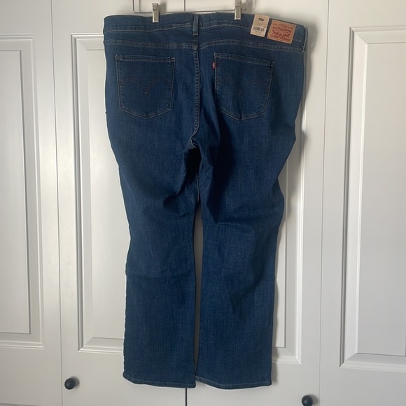 Levi’s jean Classic Straight blue mid rise hyper soft plus size New size 24W - Picture 7 of 7